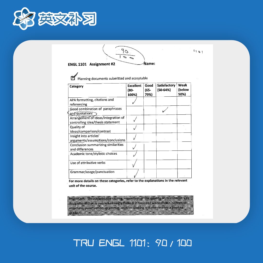 温哥华大学补习 - TRU补习/补课