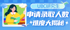 Read more about the article UBC研究生申请录取人数难度大揭秘