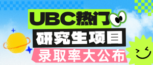Read more about the article UBC热门研究生项目录取率大公布