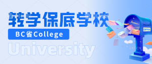 Read more about the article BC省College转学保底学校